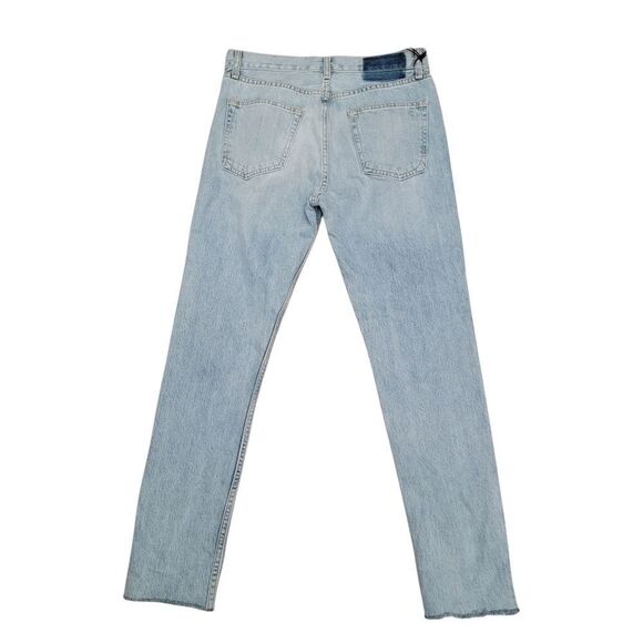 Rag & Bone Distressed Light Blue Jeans. NWT. Size 27. - Picture 2 of 8